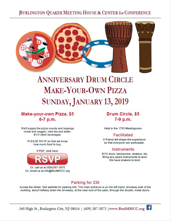 Drum Circle Pizza