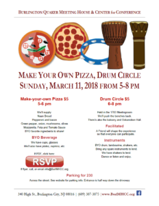 March 11, 2018 Drum Circle